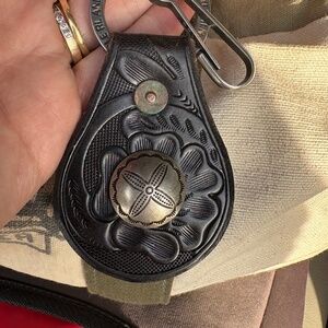 Ralph Lauren Double RRL Leather Key Fob